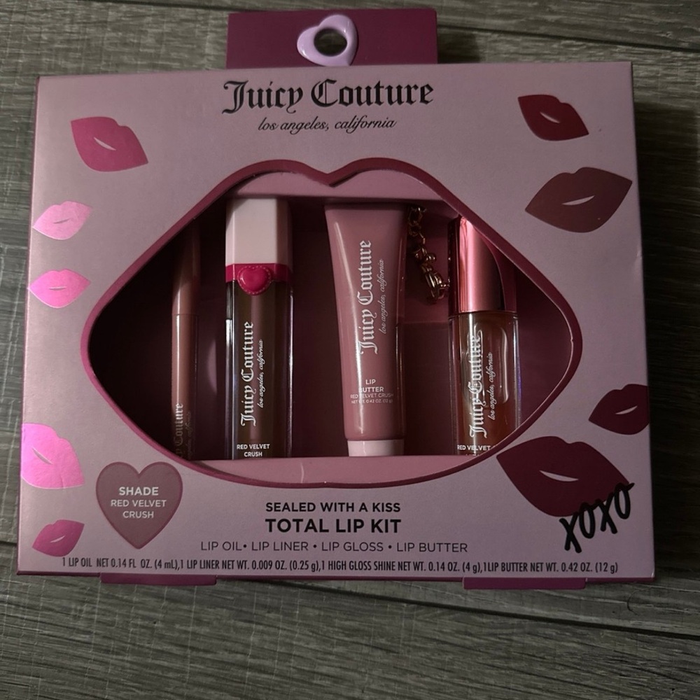 Juicy Couture Total Lip Kit - Red Velvet Crush
